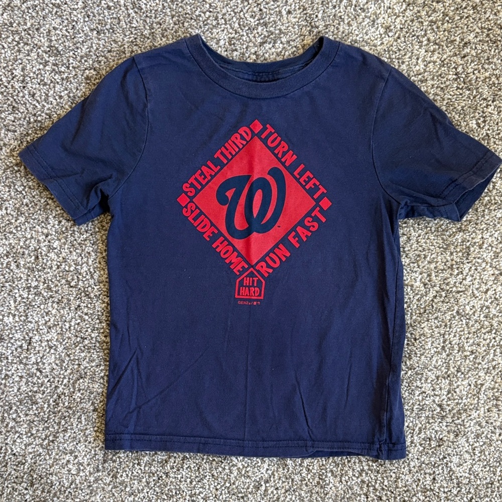 Kids 5/6 Washington Nationals Baseball Tee